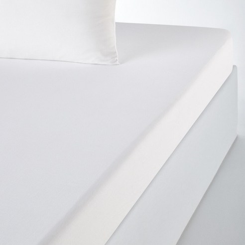 라흐두뜨 단색 매트리스 커버 G007716, white