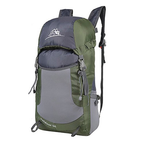 마운트 접이식 등산가방 40L, 그레이