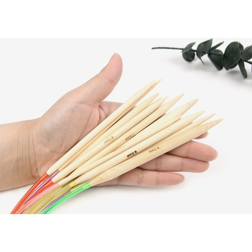 섬세한 손길로 완성하는 꿈, 나무 줄바늘 세트 18p와 함께