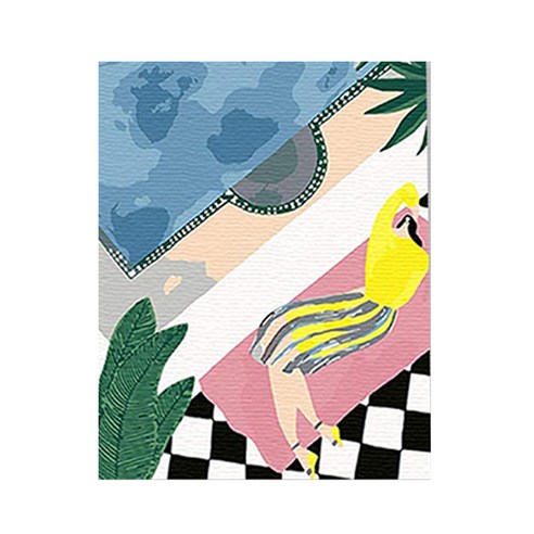 원더아트 DIY 그림 그리기 세트, I2 나른한 오후, 1개