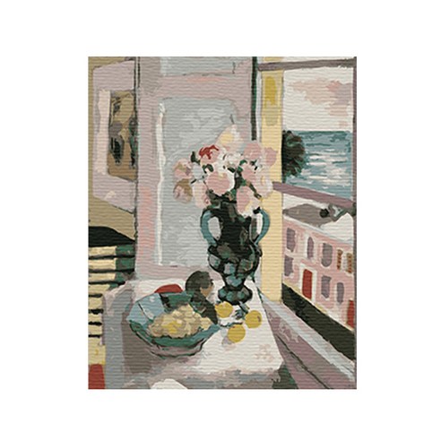 원더아트 DIY 그림 그리기 세트, I13 창가의 꽃병, 1개