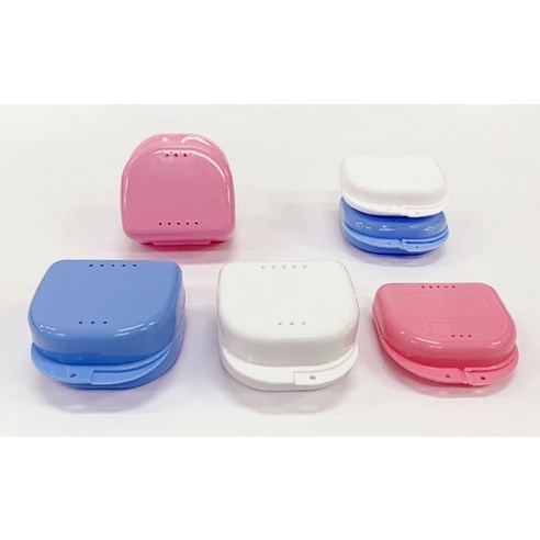 收納盒 個人用品 口腔用品 牙套盒 假牙盒 維持器盒 隱形牙套盒 矯正 衛生 ^