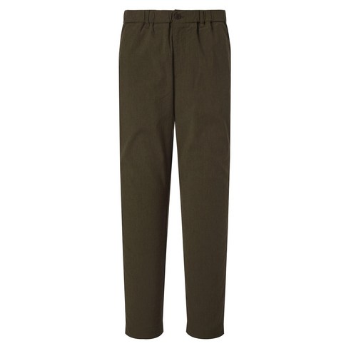 헤지스 남성용 단색 린넨혼방 밴딩 팬츠 HZPA1B410