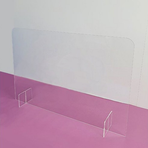 피노마켓 아크릴 칸막이 일자형 60cm x 60cm x T 3mm, 60cm x 60cm(두께 3mm)