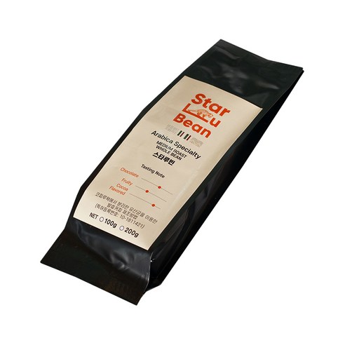 스타루빈 원두, 100g, 1개