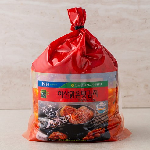 농협 선장 아산맑은맛김치, 2.7kg, 1개