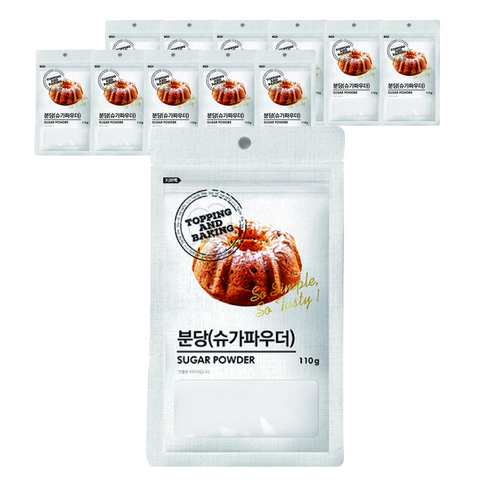 분당 슈가파우더, 110g, 1개