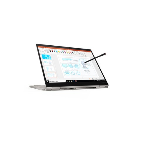 레노버 ThinkPad 노트북 티타늄 X1 Titanium Yoga-20QAS00900 (I7-1160G7 34.3cm WIN10 Pro), 윈도우 포함, NVMe 512GB, 16GB