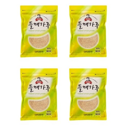 배대감 들깨가루, 200g, 4개