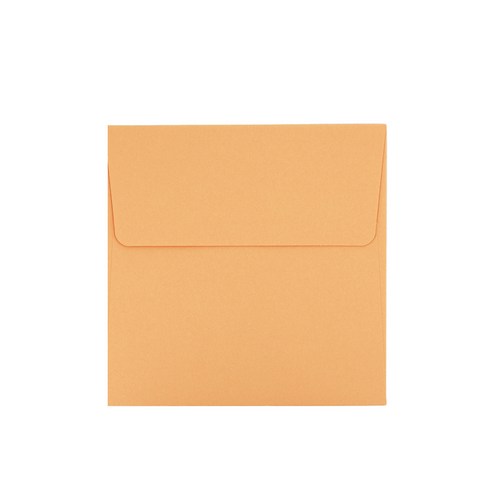 베어플레이 정사각 엽서 봉투 11.5 x 11.5 cm, 05 오렌지, 20개
