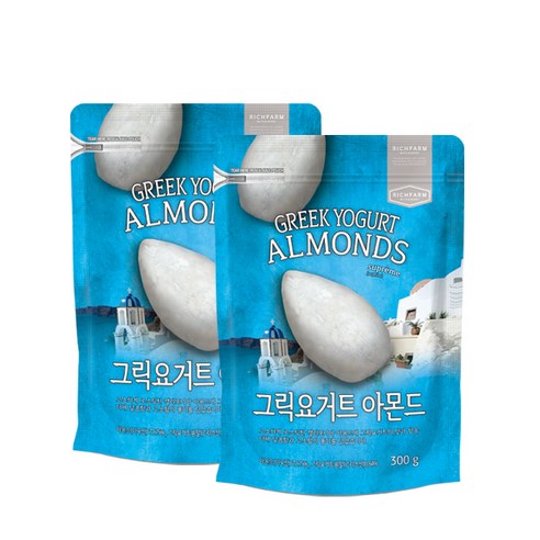 리치팜너트 그릭요거트아몬드, 300g, 2개