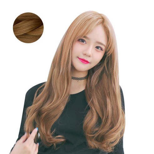 고운머리 헤어 스타일피스 바디S컬 웨이브 15호, 골드카라멜, 1개