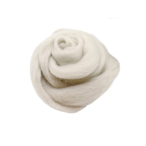 위빙 / 마크라메 재료 펠트실 50g, 23 연베이지, 1개
