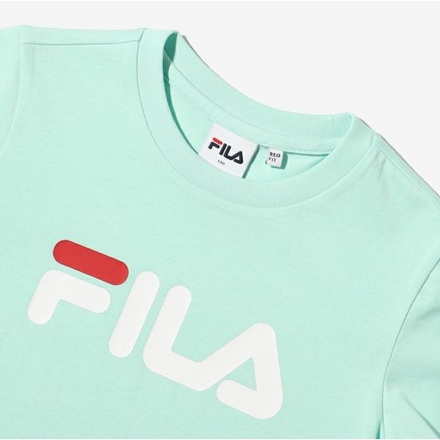 편안함과 스타일이 완벽하게 조화된 휠라 여아용 에센셜 리니어 원피스