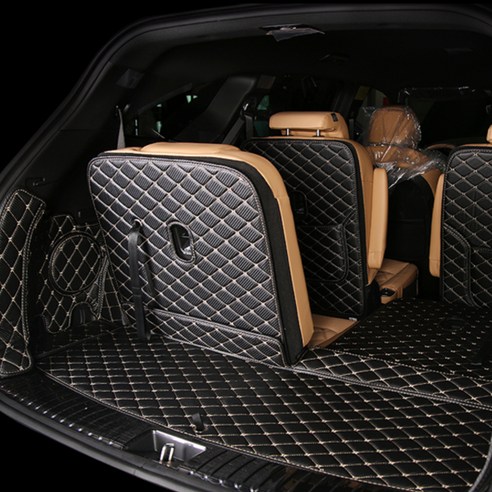  차량 내부를 완벽하게 보호해주는 최고의 바닥 매트: 모든 모델에 완벽하게 어울리는 SMARTLINER 제품 차박매트 KHAN 트렁크매트 10p, 쏘렌토 MQ4 6인승