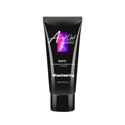 네일 연장 폴리젤 15ml, 10 WHITE, 1개
