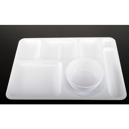 편리한 사용과 다용도 활용이 가능한 식판용 국그릇