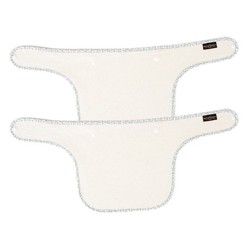꿈두부 아기띠 바디 침받이, 빈티지리프, 2개