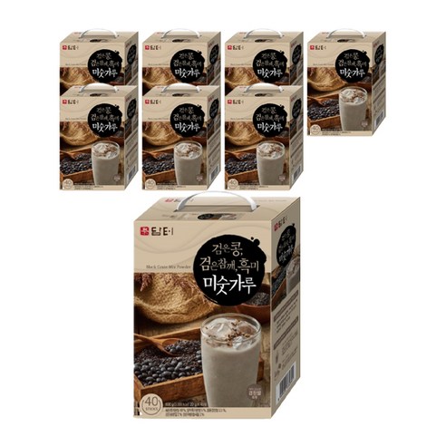 담터 검은콩 검은참깨 흑미 미숫가루 40p, 20g, 8개