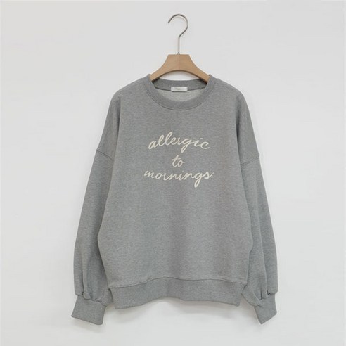 안젤로비안코 여성용 Lettering Sweatshirt 티셔츠
