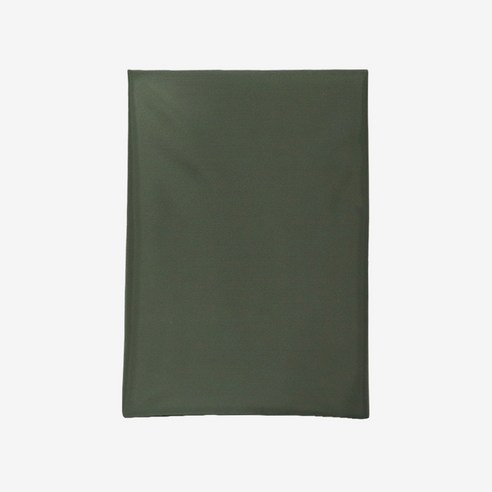 더해피 단색 무지 양면 방수 원단 5p, 카키