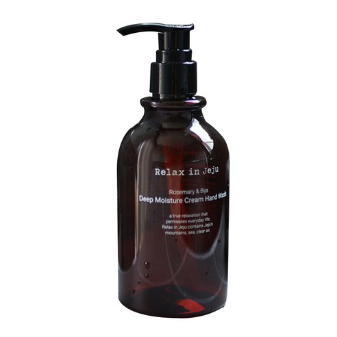 릴랙스 인 제주 로즈마리 앤 비자 딥 모이스처 크림 핸드워시, 300ml, 1개
