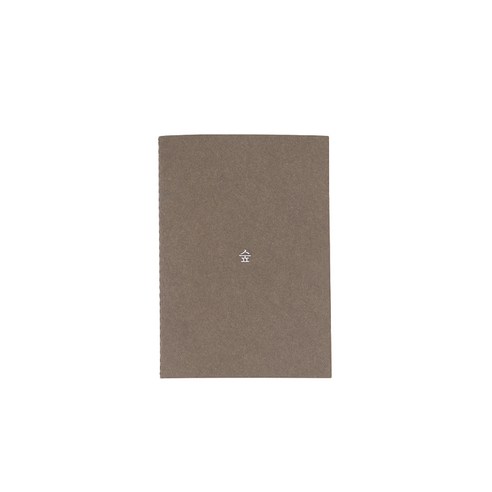 소소문구 Poem Forest 노트 A6, Greenish Brown, 1개