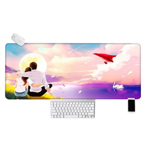 네추럴 마우스장패드 30 x 80 x 0.3 cm, TYPE27, 1개