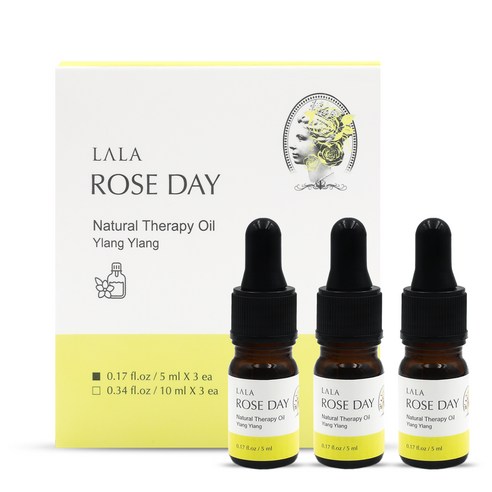 라라로즈데이 Y존 케어 이너 퍼퓸 오일 일랑일랑, 5ml, 3개