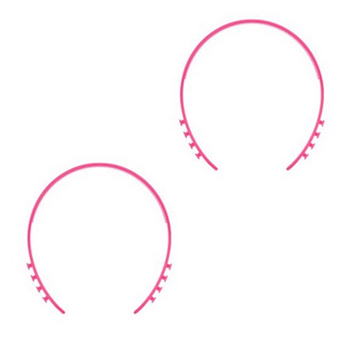 브로이스터 마스크 귀보호대 머리띠 걸이 10mm, 핑크, 2개
