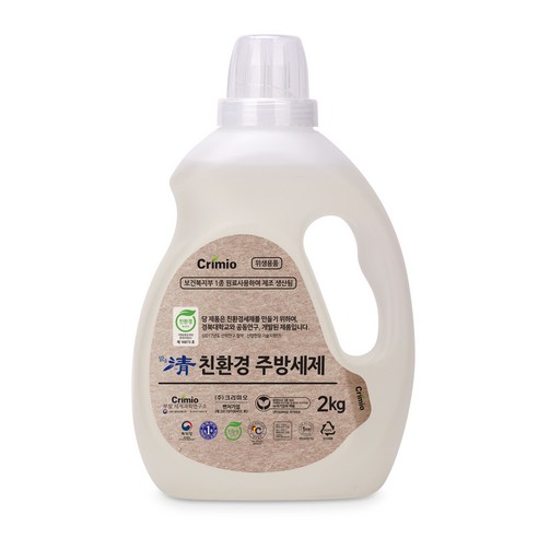 맑을청 친환경 주방세제, 2kg, 1개