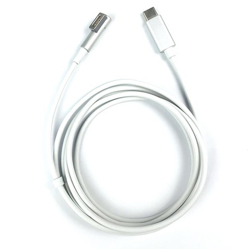 플럭스 애플 맥북 프로 에어 USB C 타입 충전기 케이블, 맥세이프 2 T 타입, 1개