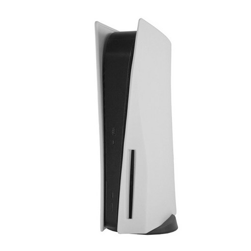 PS5 본체 디스크 에디션용 실리콘 커버, 1개, 화이트