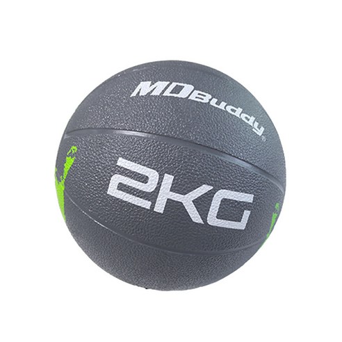 핸드 프린팅 메디신 볼 MD-1251, 2kg, 1개