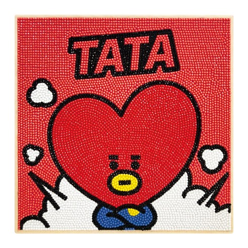 아이러브페인팅 BT21 DIY CUBIC PAINTING_COMIC 25 x 25 cm, TATA, 1개