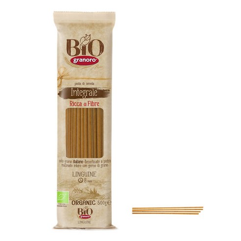 그라노로 통밀 링귀네, 500g, 1개