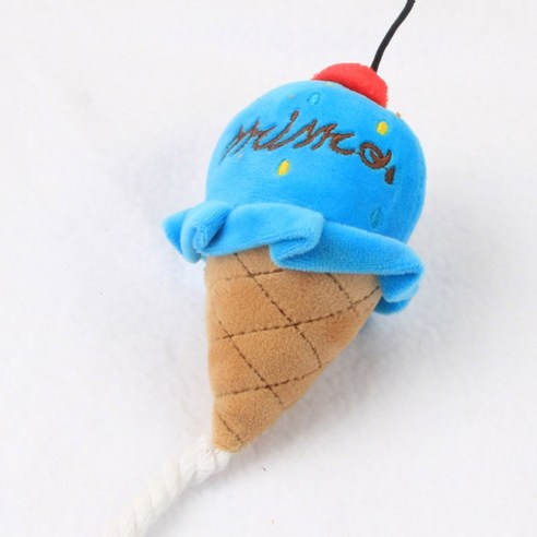 디지티 강아지 천방지축 장난감, 블루아이스크림, 1개