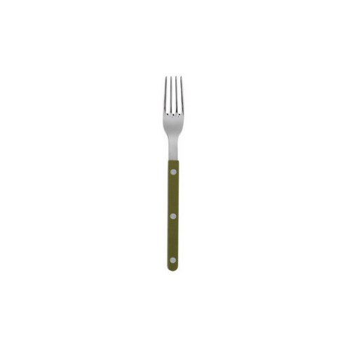 사브르 비스트로 샤이니 디너포크 21cm, 그린펀, 4개