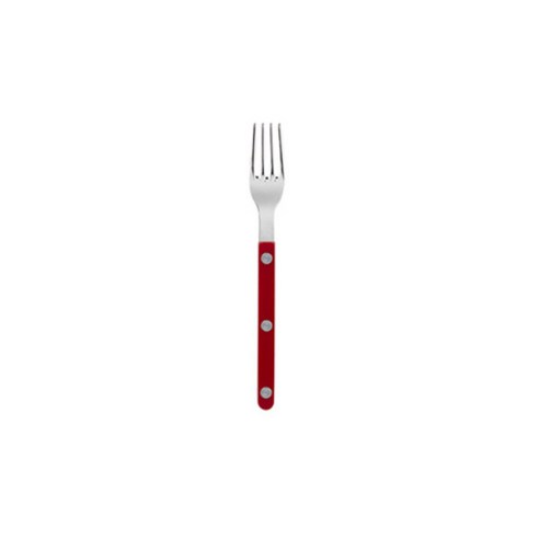 사브르 비스트로 샤이니 케이크포크 16cm, 버건디, 2개