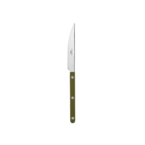 사브르 비스트로 샤이니 디너나이프 23.5cm, 그린펀, 4개