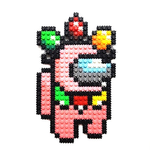 DIY 디폼블럭 만들기 세트, 16-29 핑크 전구몽