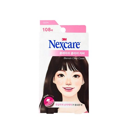 3M 넥스케어 블레미쉬 클리어 커버, 108개입, 2개