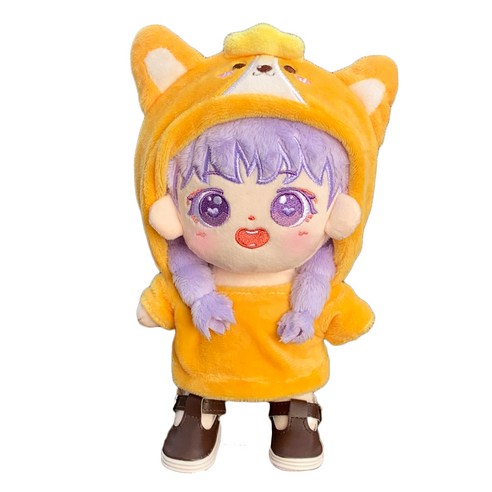 모여봐요 동물친구들 인형 후드티 20cm, 다정한 웰시코기, 1개