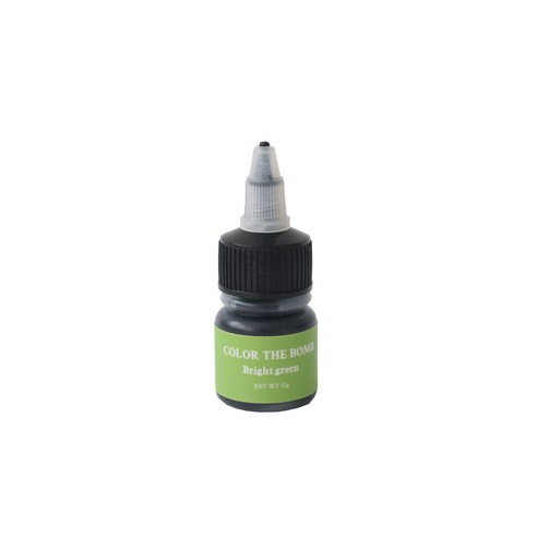 컬러더밤 입욕제 화장품 색소 15g, 브라이트그린, 1개