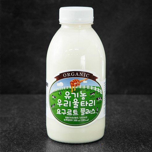 유기농우리울타리 유기가공식품 인증 요구르트 플러스, 2L, 1개