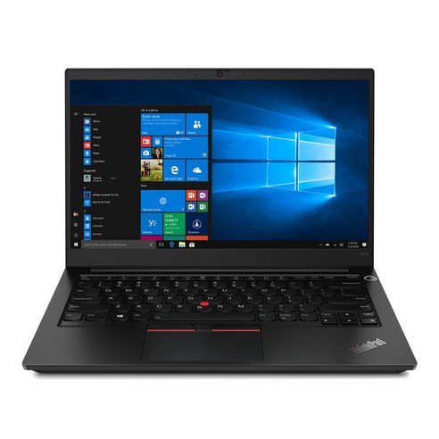 레노버 2021 ThinkPad E14, 블랙, 라이젠7 4세대, 512GB, 16GB, WIN10 Pro, 20YE0003KR