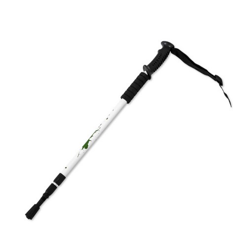 브리뷰 3단 심플 등산스틱 일자형 AA-068, 화이트