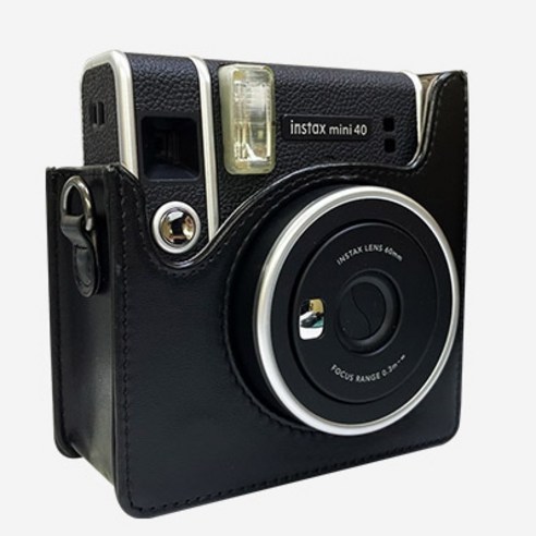 인스타스 미니40 카메라를 안전하게 보호하고 편안하게 휴대할 수 있는 내구성 있고 세련된 액세서리