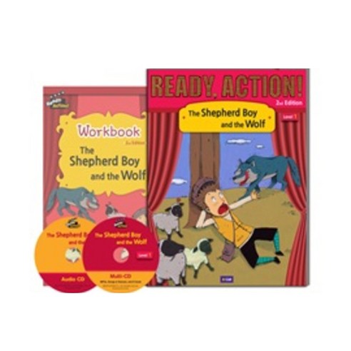 Ready Action 2nd Edition Level 1 pack : The Shepherd Boy and the Wolf, 에이리스트