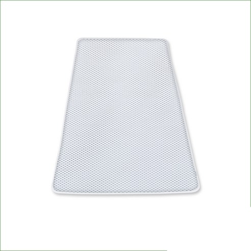 편백아트 프리미엄 3D매쉬 매트 3cm, 화이트, 1개